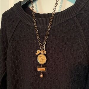 Dream Pendant Necklace with Inspirational Charms